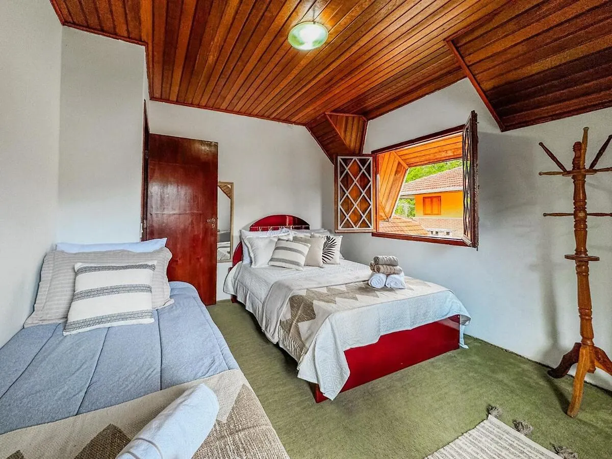 Mont Serrat House - Apenas 800M Do Centro Turistico Campos do Jordão 브라질